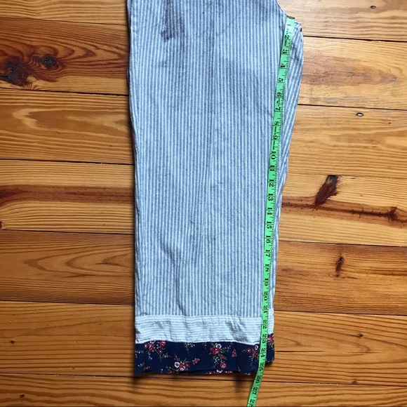 Madewell Denim Tie Waist Wide Leg Pants, NWT, 8 - Picture 9 of 13